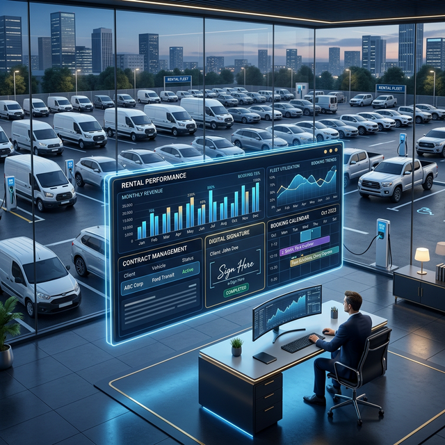 Hướng dẫn kinh doanh và quản lý xe cho thuê thương mại: Quy trình hiệu quả 2026